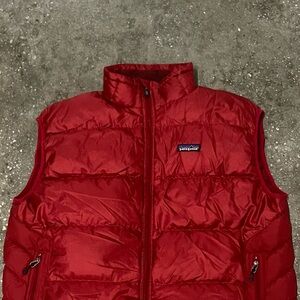 Vtg Patagonia Hi Loft Goose Down Insulated Vest Large